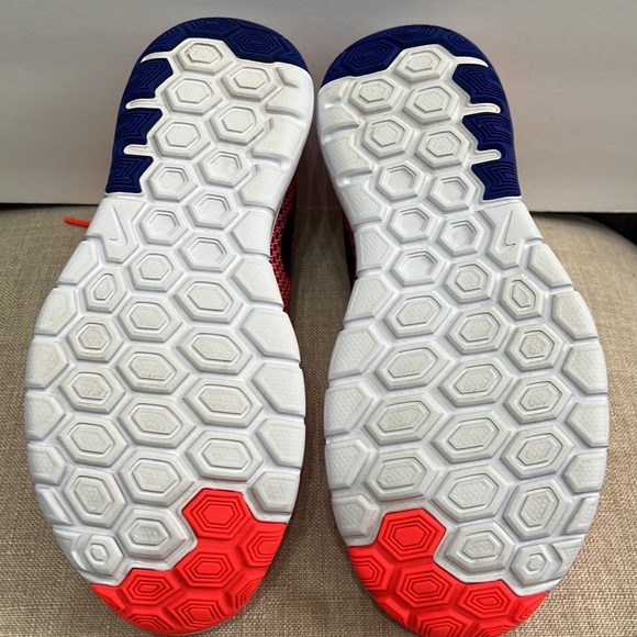 Nike Flex Women's Athletic Shoes - Pink and Blue Size 5.5 - Picture 5 of 10